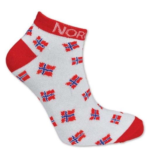 Sokker, Korte, Flagg, 36 - 40 - NorwegianShop24