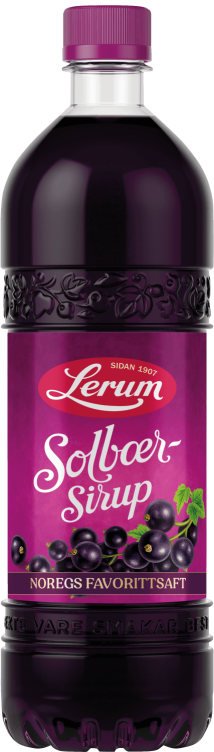 Solbærsirup 0,75L Lerum - NorwegianShop24