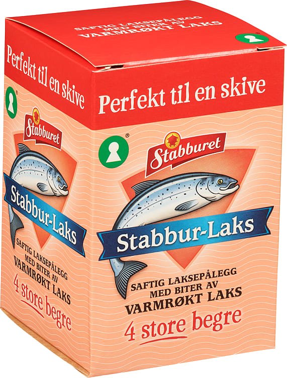 Stabbur - Laks 4X40g Stabburet - NorwegianShop24