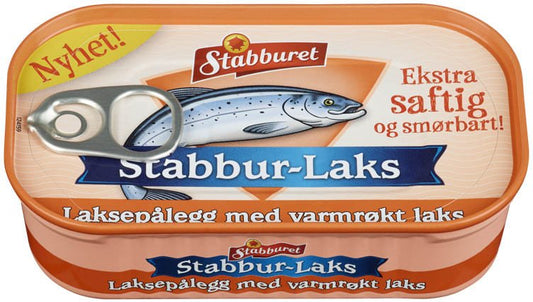 Stabbur - Laks Varmrøkt 90g Stabburet - NorwegianShop24