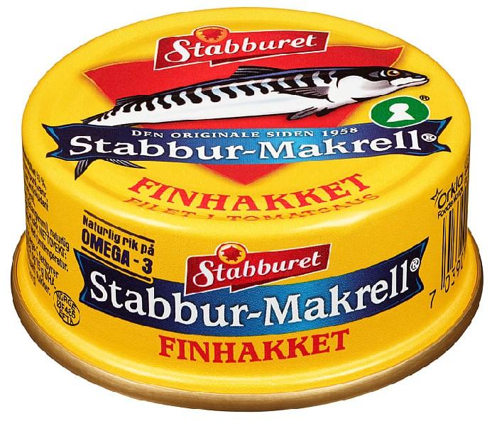 Stabbur - Makrell Finhakket 90g - NorwegianShop24