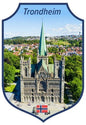 Stickers Nidarosdomen Trondheim - NorwegianShop24