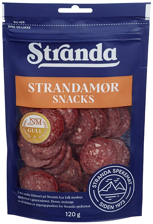 Strandamør Snacks 120g Stranda - NorwegianShop24