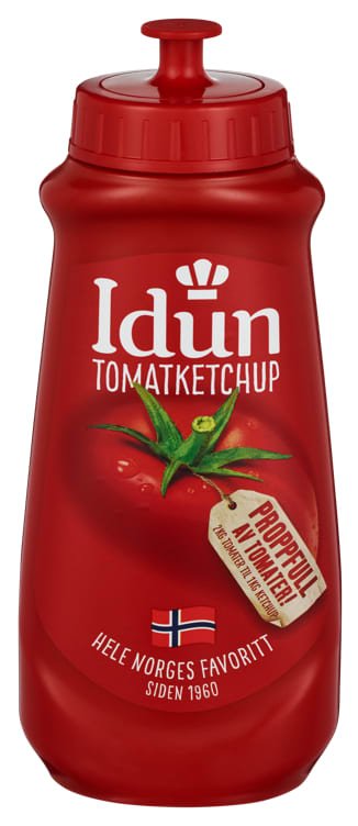Tomatketchup 530g Idun - NorwegianShop24
