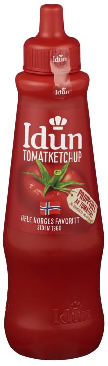 Tomatketchup Stor 905g Idun - NorwegianShop24