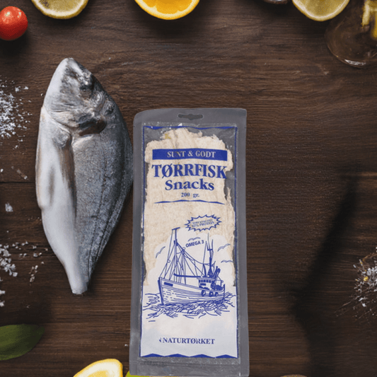 Tørrfisk Snacks 200g - NorwegianShop24