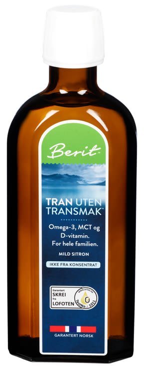 Tran Uten Transmak 250ml - NorwegianShop24