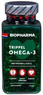Trippel Omega - 3 144stk Biopharma - NorwegianShop24