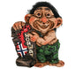 Troll med norgeskart - NorwegianShop24