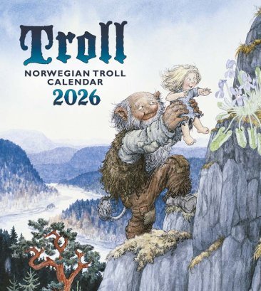 Trollkalender Lidberg, 2026 - NorwegianShop24