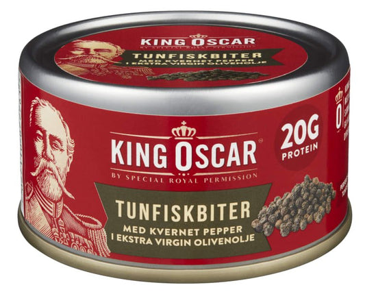 Tunfisk Olivenolje Pepper 85g King Oscar - NorwegianShop24