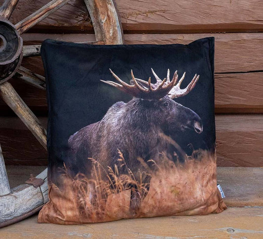 Velourpute, Elg i skumring - NorwegianShop24