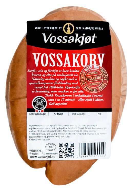 Vossakorv 350g Vossakjøt - NorwegianShop24